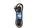 Max Hauri Steckdosenleiste Basic-Line 5xT13 Schwarz, 1.5 Meter