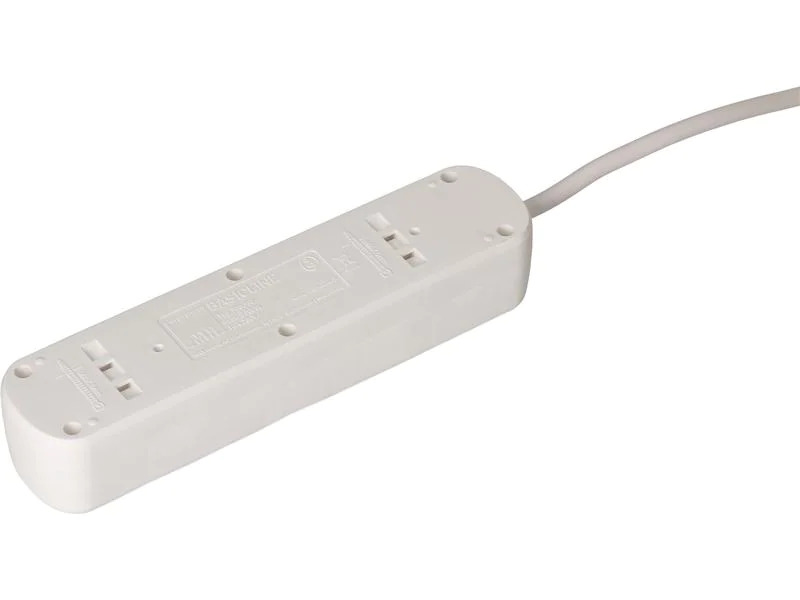 Max Hauri Steckdosenleiste Basic-Line, 5x T13, 5 m, Weiss
