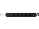 Max Hauri Steckdosenleiste Design Line  5x T13 USB A+C weiss