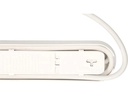 Max Hauri Steckdosenleiste Design Line  5x T13 USB A+C weiss