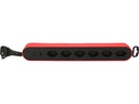 Max Hauri Steckdosenleiste Design Line  6x T13 rot