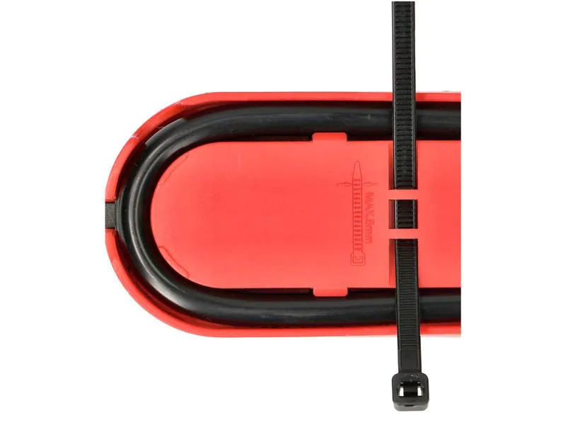 Max Hauri Steckdosenleiste Design Line 5x T13 USB A+C rot