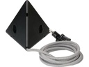 Max Hauri Steckdosenleiste Pyramide, Schwarz 2x T13, USB A+C 18W