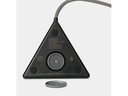 Max Hauri Steckdosenleiste Pyramide, Schwarz 2x T13, USB A+C 18W