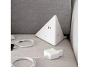 Max Hauri Steckdosenleiste Pyramide, Weiss 2x T13, USB A+C 18W