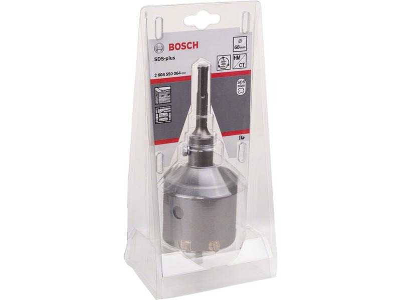 Bosch Professional Hohlbohrkronen-Set, SDS plus 68 mm, 3-teilig