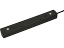 Max Hauri Steckdosenleiste SafetyLine 5x T13 mit USB A, schwarz