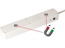 Max Hauri Steckdosenleiste SafetyLine 5x T13 mit USB A, schwarz
