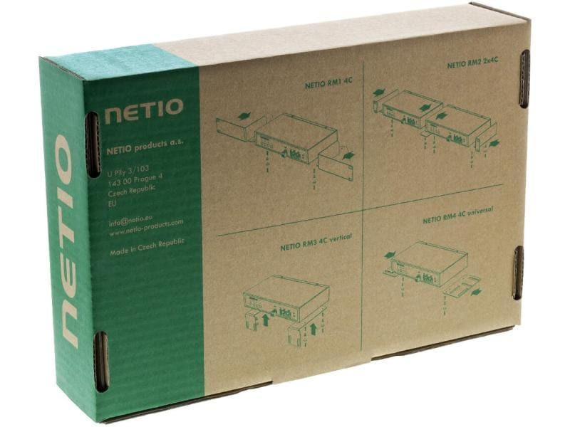 NETIO IP-Steckerleiste PowerPDU 4PS CH 4x C13