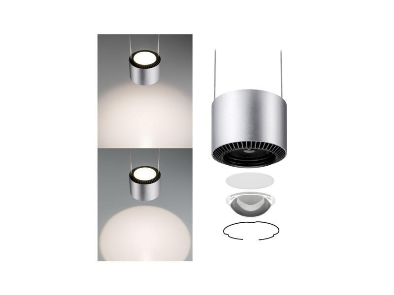 Paulmann LED Pendelleuchte URail Aldan, 13W, 2700 K, Chrom