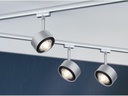 Paulmann LED Schienenspot URail Aldan II, 9 W, 2700 K, Chrom
