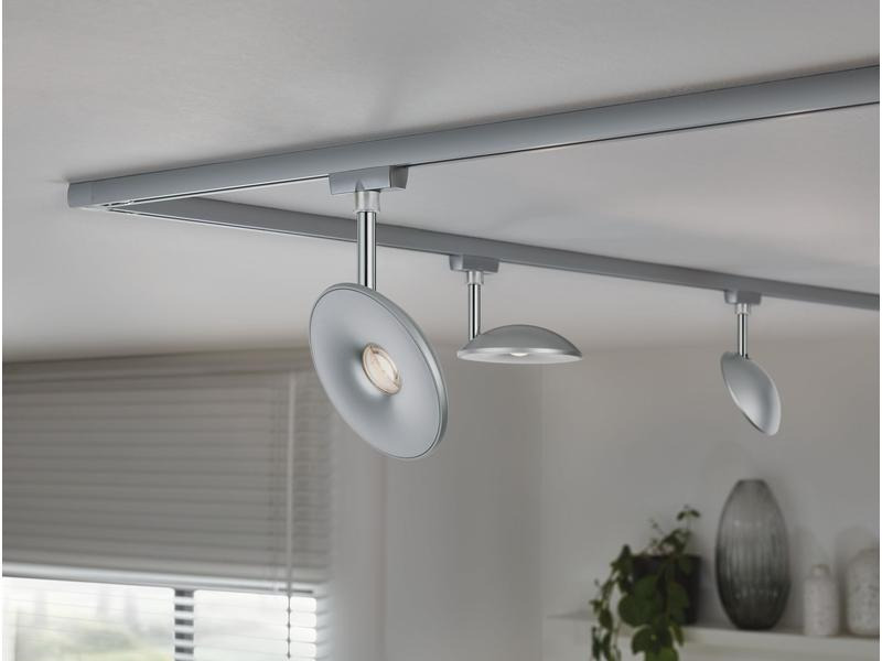 Paulmann LED Schienenspot URail Sphere, 7.4 W, 2700 K, Chrom