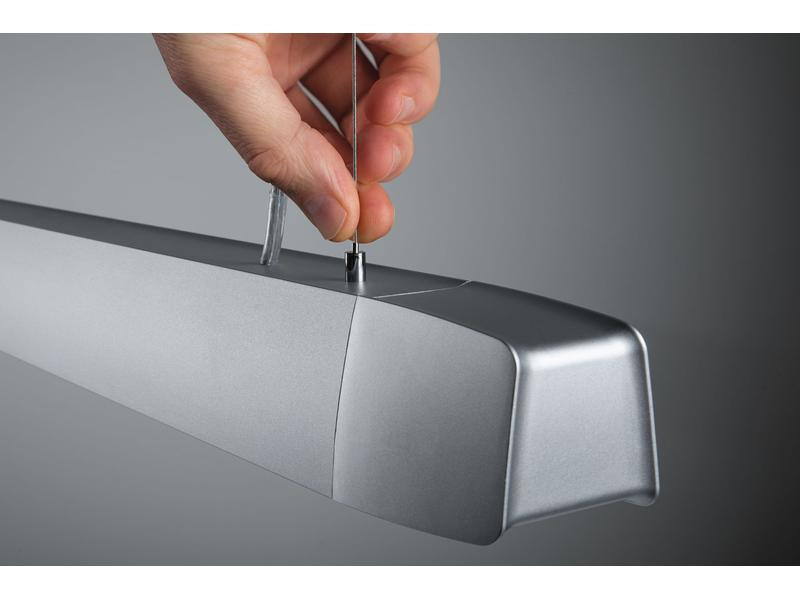 Paulmann Pendelleuchte URail Barre, 6 x GU10, 60 W, Chrom