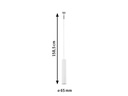 Paulmann Pendelleuchte URail Catalejo, 1 x GU10, 10 W, Chrom