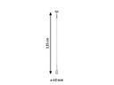 Paulmann Pendelleuchte URail DecoSystems Pend, 1 x E14, 20 W, Chrom