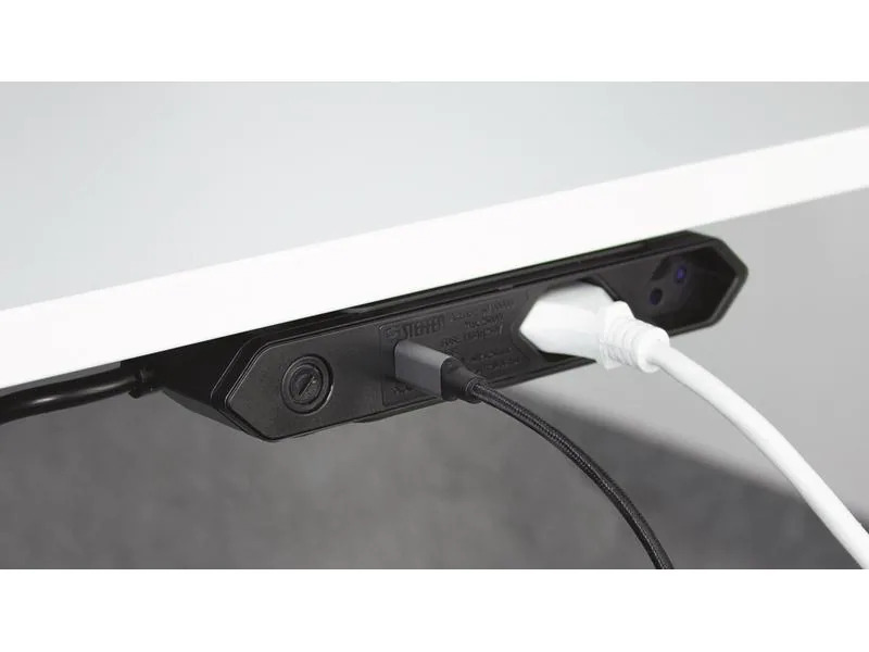 STEFFEN Steckdosenleiste STEBA IQ 2xT13 1xUSB-C PD 18W Schwarz