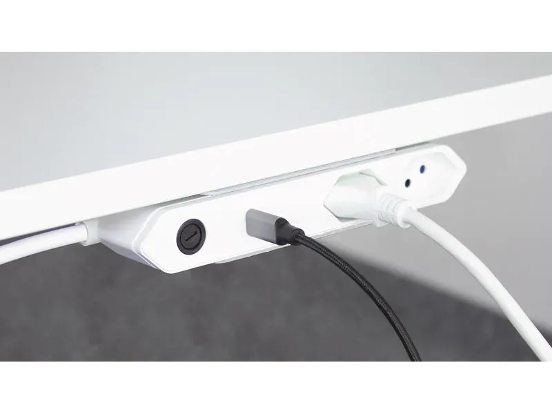 STEFFEN Steckdosenleiste STEBA IQ 2xT13 1xUSB-C PD 18W Weiss