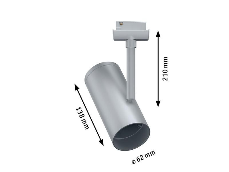 Paulmann Schienenspot URail Apol, 1 x E27, 50 W, Chrom