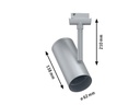 Paulmann Schienenspot URail Apol, 1 x E27, 50 W, Chrom