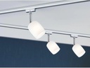 Paulmann Schienenspot URail Blossom Set, 4 x G9, 40 W, Weiss/ Chrom