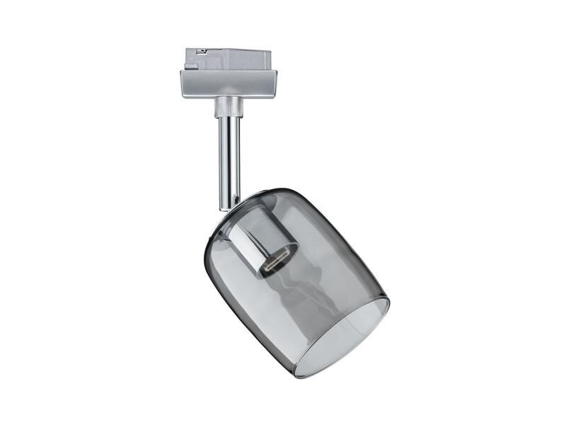 Paulmann Schienenspot URail Blossom Set, 4xG9, 40W,Chrom/Rauchglas