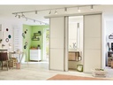 Paulmann Schienenspot URail Blossom Set, 4xG9, 40W,Chrom/Rauchglas