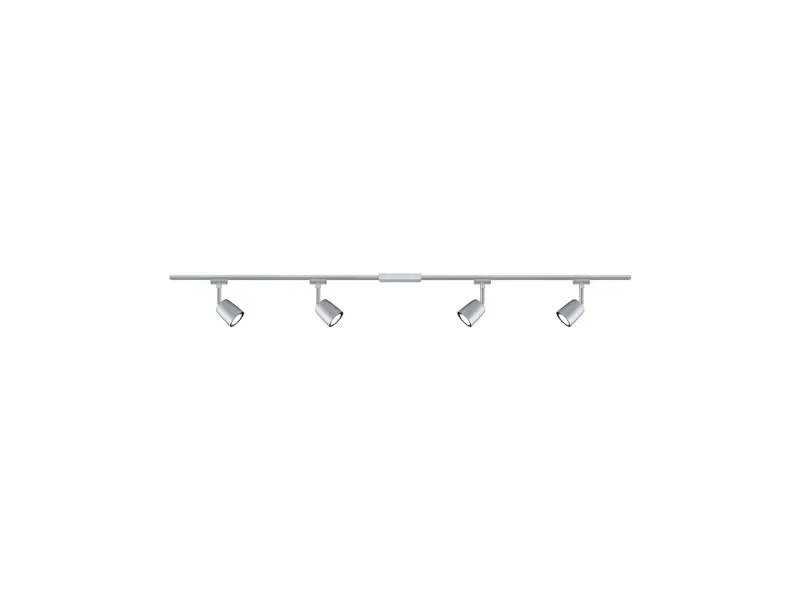Paulmann Schienenspot URail Cover Set, 4 x GU10, 40 W, Chrom