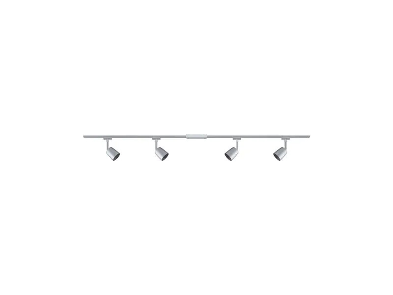 Paulmann Schienenspot URail Cover Set, 4 x GU10, 40 W, Chrom