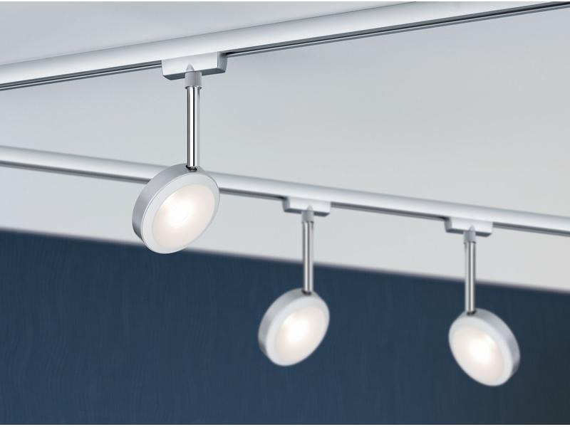 Paulmann Schienenspot URail Discus, 5 W, 2700 K, Chrom