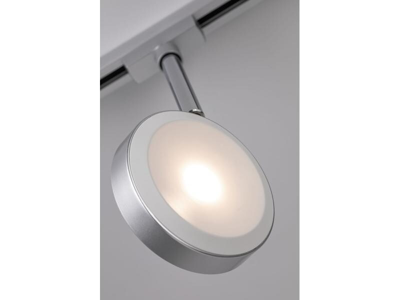 Paulmann Schienenspot URail Discus, 5 W, 2700 K, Chrom