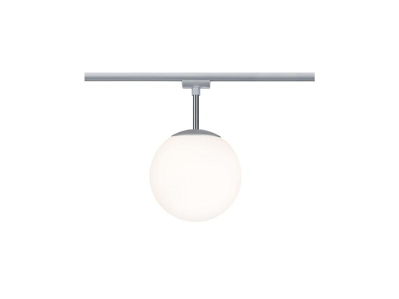Paulmann Schienenspot URail Globe, 1 x E14, 10 W, Chrom/ Weiss