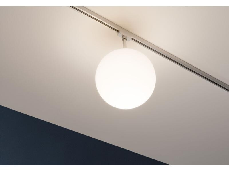 Paulmann Schienenspot URail Globe, 1 x E14, 10 W, Chrom/ Weiss