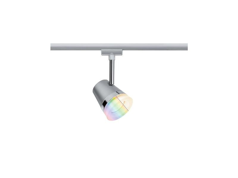 Paulmann Schienenspot URail Spot Cone, GU10, 5.5 W, Chrom, RGBW