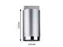 Paulmann Schienenspot URail Tube, 1 x GU10, 10 W, Chrom
