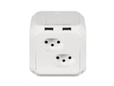 STEFFEN Stromverteiler CUBE 8xT13 2x USB-A