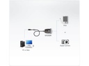 Aten Anschlusskabel UC232A1 USB zu Seriell RS232