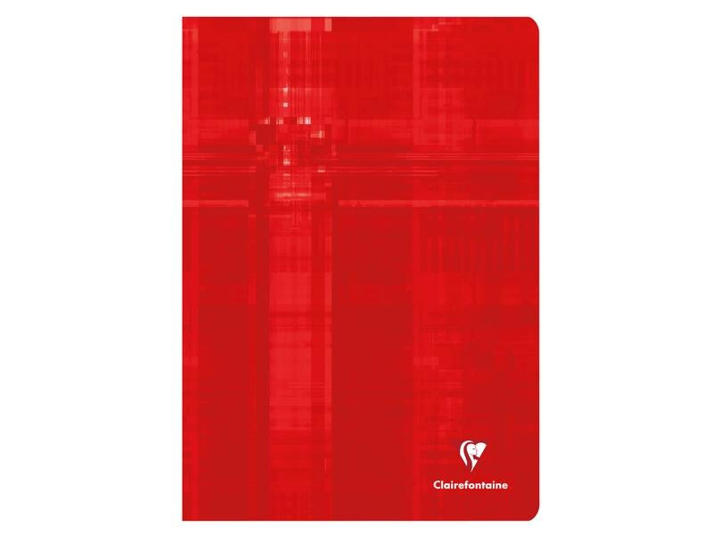 Clairefontaine Notizbuch 40 Blatt, A4, liniert, assortiert