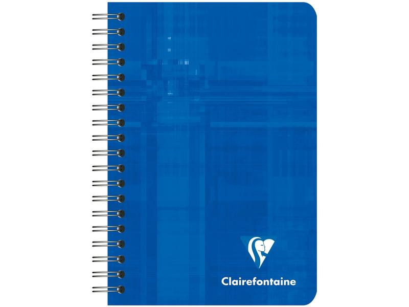 Clairefontaine Notizheft Matris, 50 Blatt, 9x14cm, 5mm kariert,assortiert