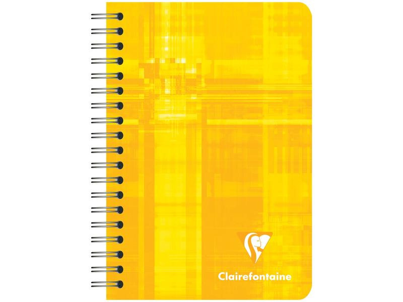 Clairefontaine Notizheft Matris, 50 Blatt, 9x14cm, 5mm kariert,assortiert
