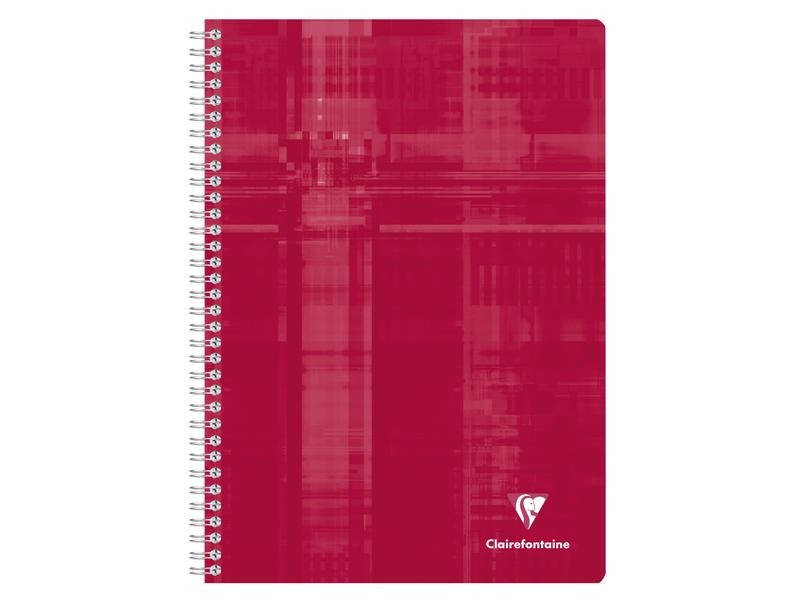 Clairefontaine Notizheft Matris, 90 Blatt, A4, 5 mm kariert, assortiert