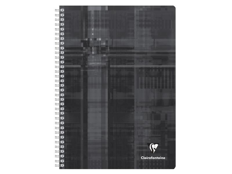 Clairefontaine Notizheft Matris, 90 Blatt, A4, 5 mm kariert, assortiert