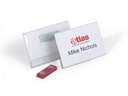 DURABLE Namensschild mit Magnet 25 x 90x54 mm