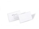 DURABLE Namensschild mit Wellennadel 40 x 75 mm, 100 Stück