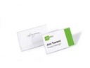 DURABLE Namensschild mit Wellennadel 40 x 75 mm, 100 Stück
