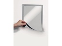 DURABLE Präsentationsrahmen Duraframe Magnetic A4 5 Stück Silber