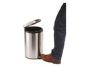DURABLE Treteimer 5 l, Silber