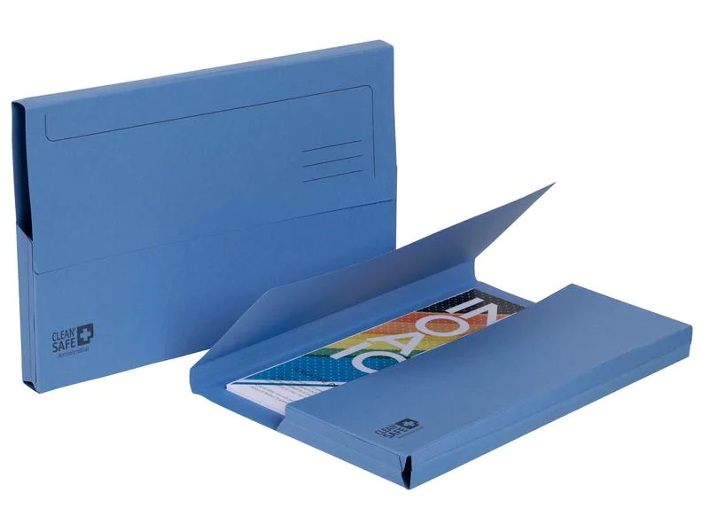Exacompta Aktensammler Clean'Safe, 5 Stück, Blau