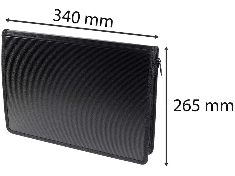 Exacompta Konferenzmappe  Exactive-Exawallet, Schwarz