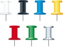Exacompta Reissnägel Push Pins, 25 Stück, assortiert