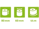 Exacompta Thermo-Papierrolle 80 x 60 x 12 mm, 44 m, 10 Stück